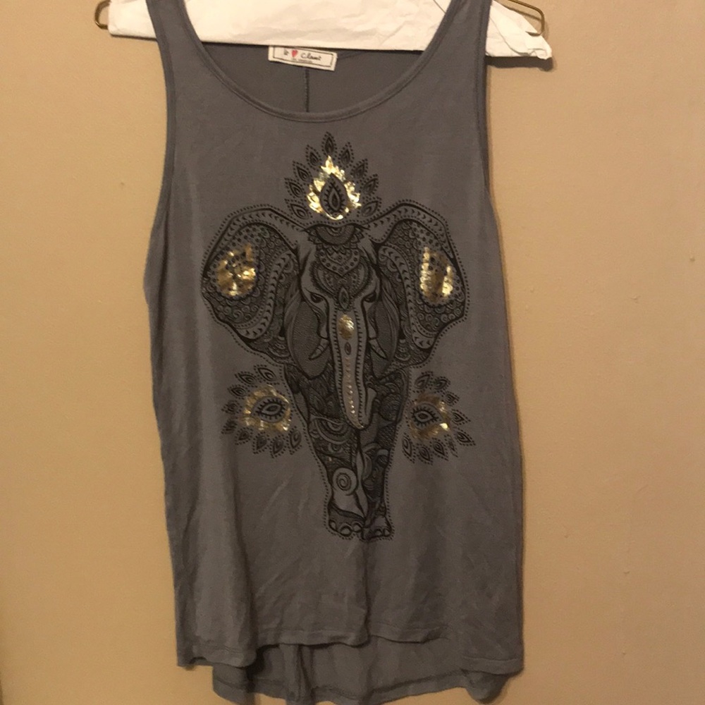 Grey tank top